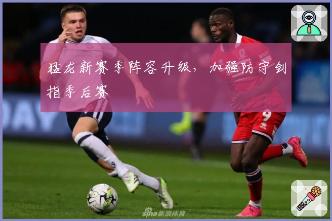 猛龙新赛季阵容升级，加强防守剑指季后赛