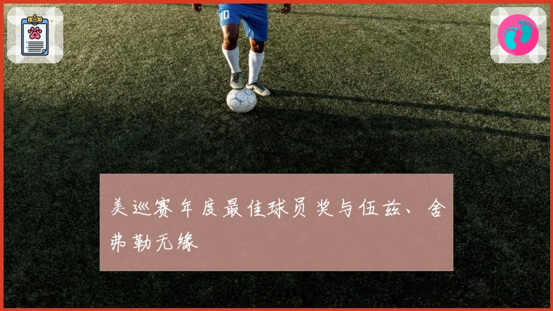 美巡赛年度最佳球员奖与伍兹、舍弗勒无缘